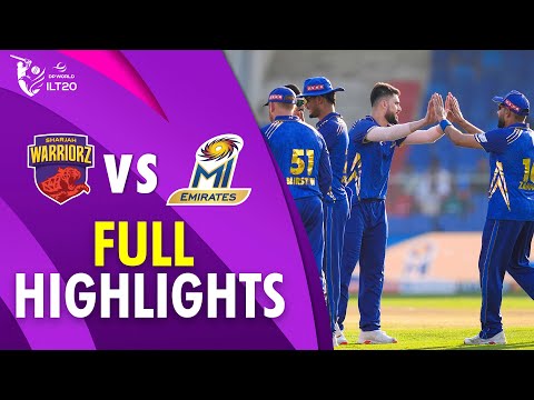 Full Highlights | Sharjah Warriorz vs MI Emirates | Match 6 | DP World ILT20 | M3Y1U