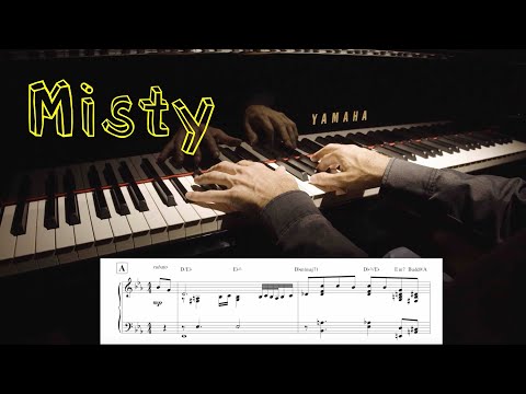 Misty - Jazz Piano Arrangement with Sheet Music by Jacob Koller