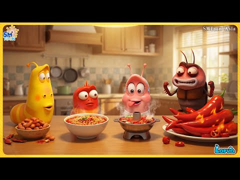 Larva 2026. Laugh Every Day with This Hilarious Larva Compilation. The larva's spicy food challenge