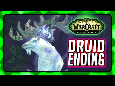 WOW Legion 🌟 Druid Campaign Ending - Saving Malorne from Archimonde!