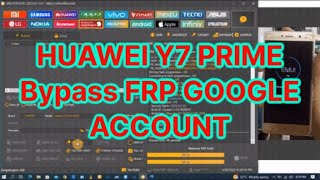HUAWEI Y7 PRIME TRT  L21A Bypass FRP GOOGLE ACCOUNT with UNLOCKTOOL