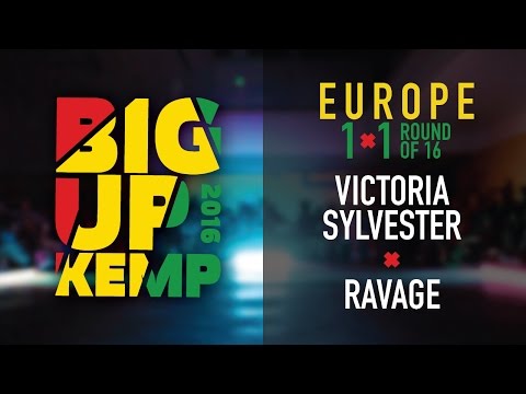 BIG UP KEMP EUROPE 2016 - 1VS1 BATTLE 1/8 - VICTORIA VS RAVAGE