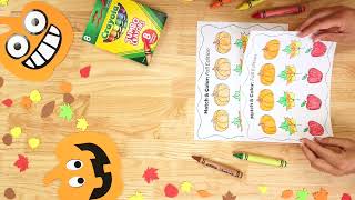 Crayola Fall Color Match Game