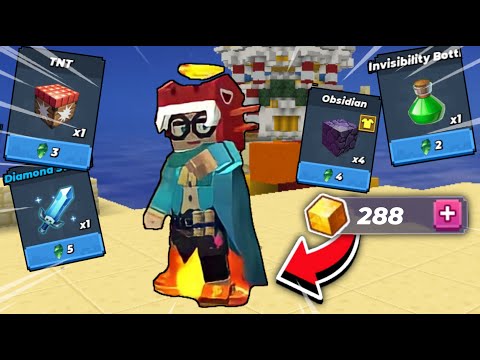 Duplicate EMERALDS Using The Gcubes Glitch in Bedwars!! (Blockman GO)