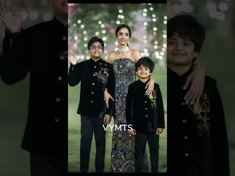 Junior NTR's wife Lakshmi Pranathi with her kids latest moments #Lakshmi Pranathi with her kids