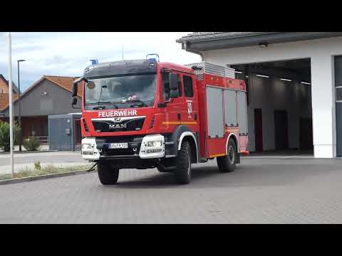 TLF 4000 der Feuerwehr Mieste auf showfahrt