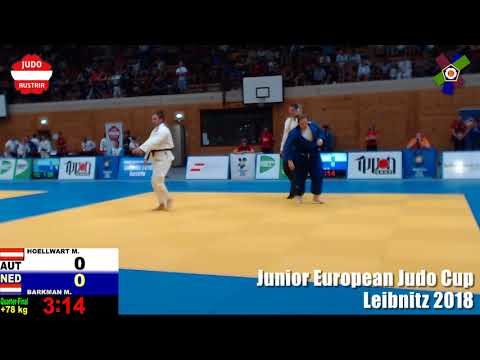 +78 kg Quarter-Final - HOELLWART, Maria (AUT) vs. BARKMAN, Merel (NED)