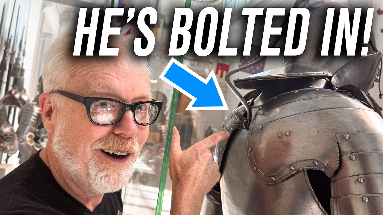 Most Claustrophobic Suit of Armor Ever?