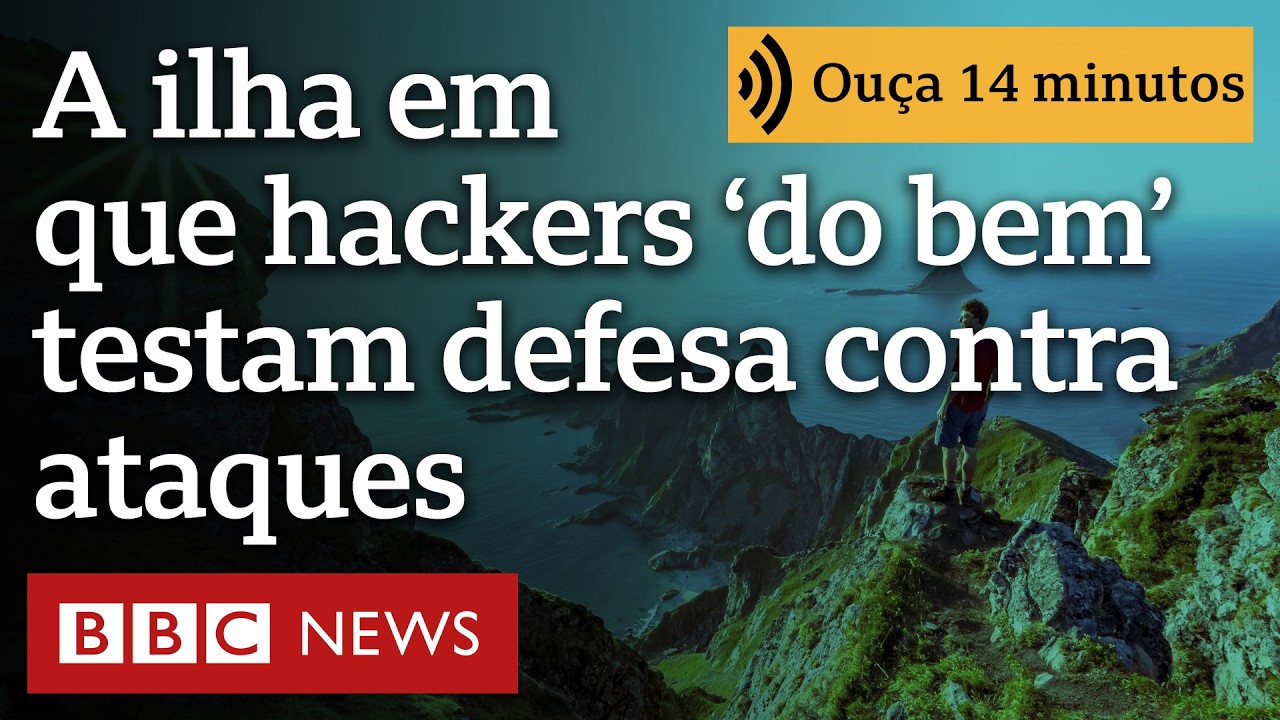 A remota ilha onde hackers se preparam para nos defender de uma guerra invisível