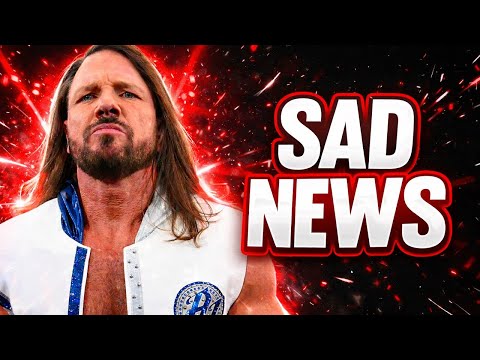 Sad News for AJ Styles, WBD Pulls AEW Star.. & More WWE News!
