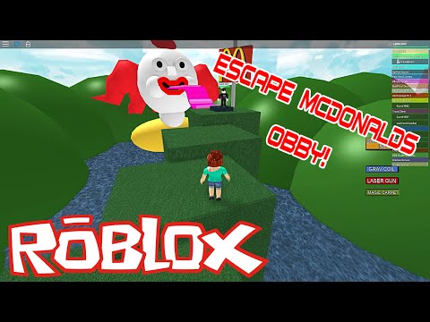 ROBLOX - Medo de Palhaço - ESCAPE MC DONALDS