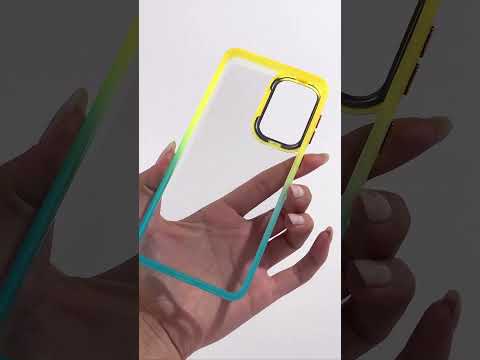 Чохол Soft Case Sunny Gradient для Samsung A54 5G (A546) силіконовий, прозорий, рожевий неон - фото 1 - id-p2487008951