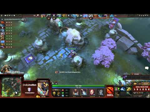 Cloud9 vs VirtusPro Game 1   DOTA 2 Champions League TobiWan & Capitalist