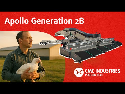 Apollo Generation 2B by CMC Industries | Blown Air system for gentle, high-quality loading