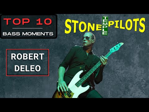 Top 10 Stone Temple Pilots Bass Moments (Robert DeLeo) | w/ Play Along Tabs