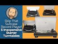 Five Starter Turntables For Vinyl Newbies Skip That Suitcase Record Player Ever Curious Geek