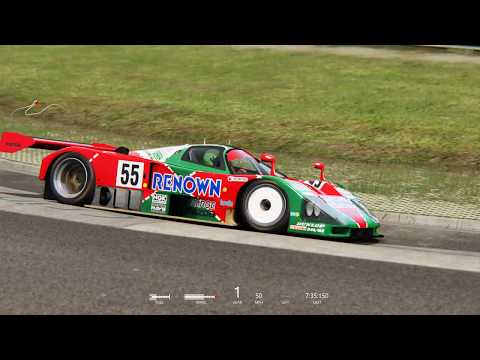 Nordschleife Hot Lap Replay-Mazda 787B
