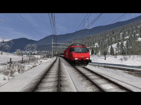 TS2022: SBB RE460 IC Erstfeld-Bellinzona