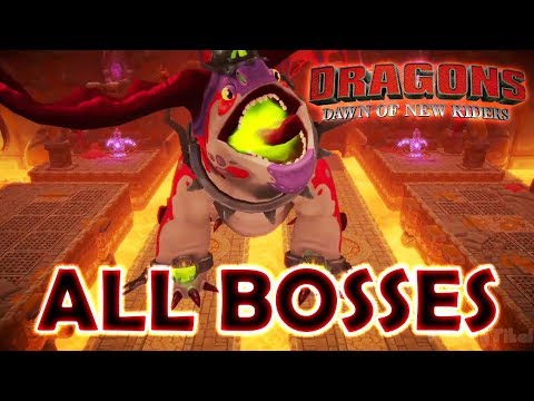 Dragons Dawn of New Riders All Bosses | Boss Fights  (PS4, Switch, XB1)