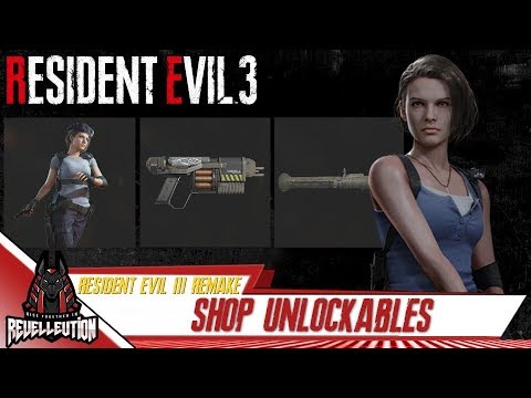 Resident Evil 3 Remake: Shop Unlockable Items #RE3 #ResidentEvil #RE3Make