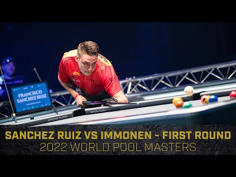 Francisco Sanchez Ruiz vs Mika Immonen | Round One | 2022 World Pool Masters