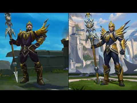 Jarvan IV League of Legends VS Wild Rift Comparison