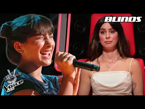 ABBA - The Winner Takes It All (Rebeca) | Blind Auditions | The Voice Kids 2022
