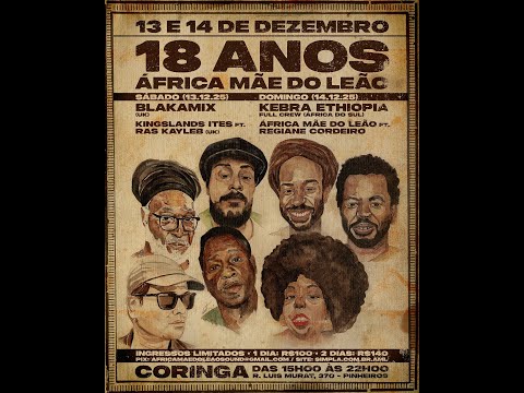 AFRICA MÃE DO LEÃO 18 ANOS -  PART. BLAKAMIX (UK) 13/12/2025 (FULL SESH BLAKAMIX)