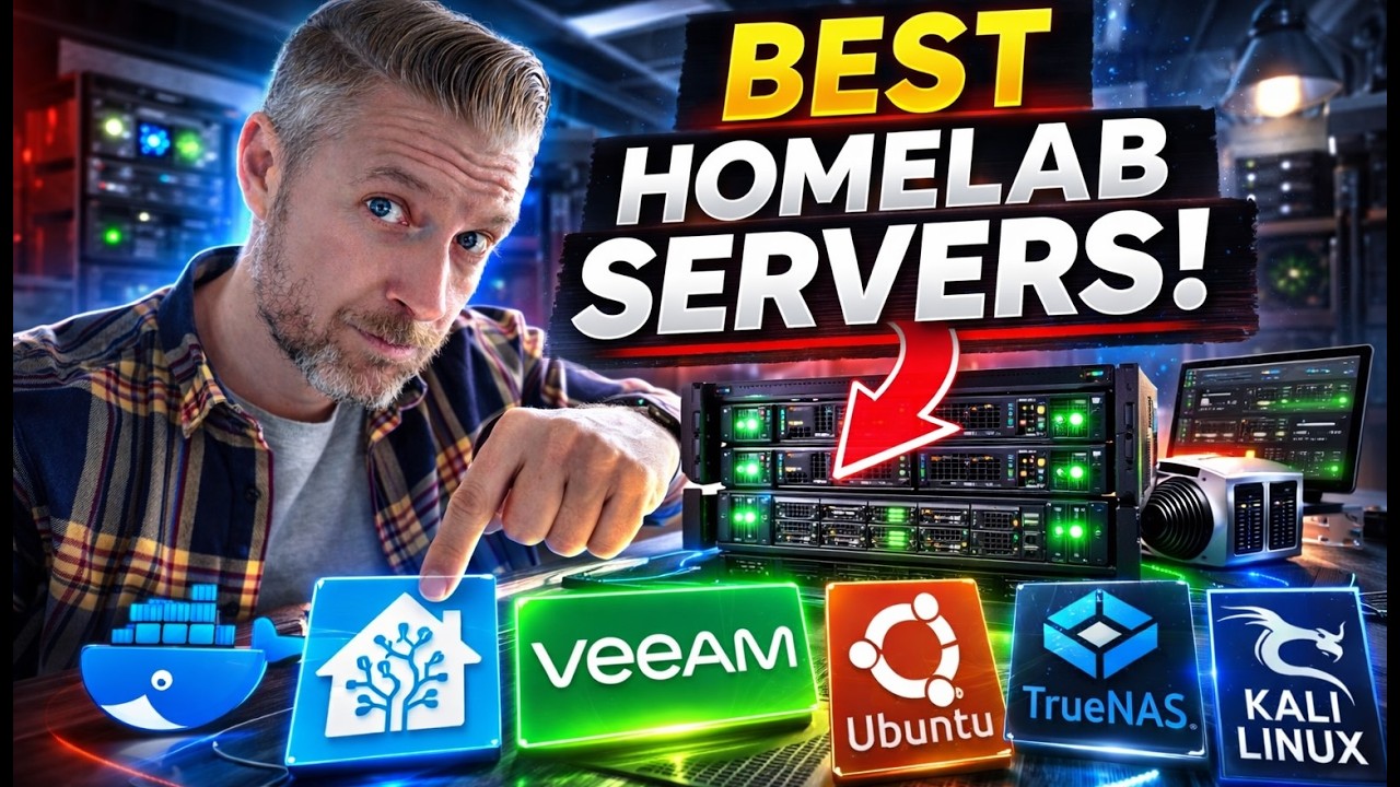 Top Server Builds: 10 VM's you need in your Homelab