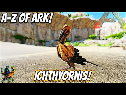 A-Z Of Ark! The ICHTHYORNIS, The Dumbest Bird Ever!! || Ark Survival Evolved!
