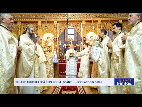 Slujire arhierească în Parohia „Sfântul Nicolae” din Sibiu