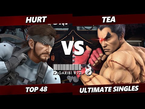 Kagaribi 12  - Hurt (Snake) Vs. Tea (Kazuya) Smash Ultimate - SSBU