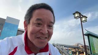 倉敷市真備町で3kmジョギング　浜田 聡　@前参議院議員 がライブ配信中！