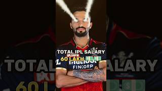 Rajat Patidar Total IPL Salary (2021-2023) 🥶🥵💵 #shorts #cricket #viral @CricAnshu2.0@TanvirCricket