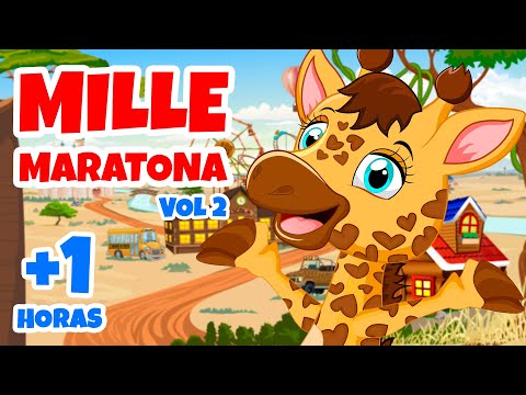 Mille Maratona vol 2 - Giramille +1 Hora Desenho Animado Musical
