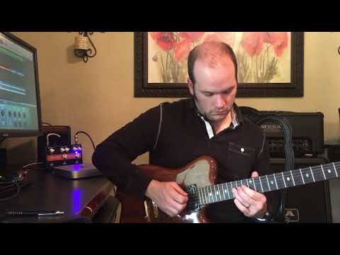 Shred Guitar Solo on Carvin Allan Holdsworth