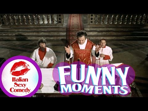 Villaggio e Toffolo chierichetti litigiosi