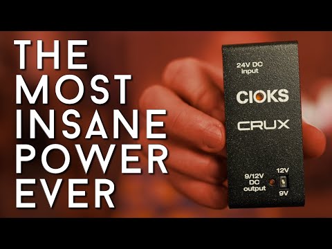 Massive Power for the BIGGEST pedals! Cioks Crux