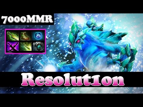 Dota 2 - Resolut1on 7000 MMR Plays Morphling - Ranked Match Gameplay