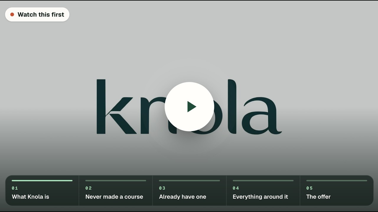 Knola video preview