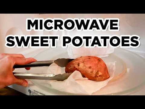 How to Microwave Sweet Potatoes | Perfect Every Time!