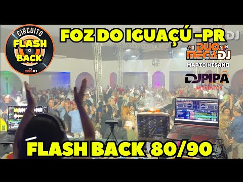 SAN MegaDJ - Set Mix Circuito Flash Back 80 90 - CATARATAS EM FOZ DO IGUAÇU ✪ (Duo MegaDJ) 130k_SUBs