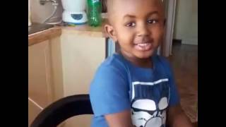 My beautiful Nephew singing Khulula Ugcobo by Nothando