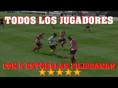FIFA 14 - TODOS LOS JUGADORES DE 5 ESTRELLAS