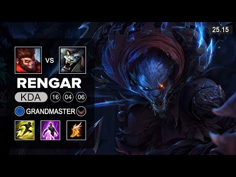Rengar vs Wukong Top - KR Challenger - Patch 25.15 Season 15
