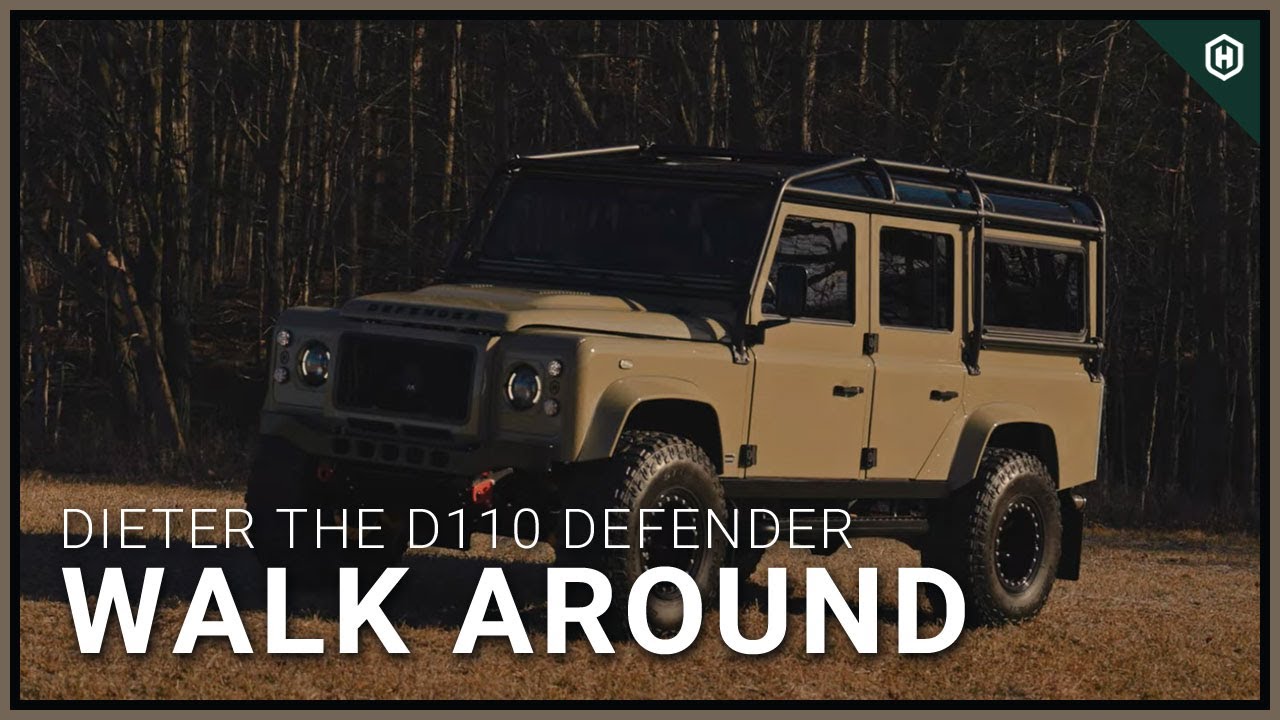 Walk Around Dieter the D110 Defender