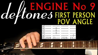 Deftones Engine No 9 POV Guitar Lesson / Guitar Tabs / Tab Tutorial / Guitar Chords / Guitar Cover