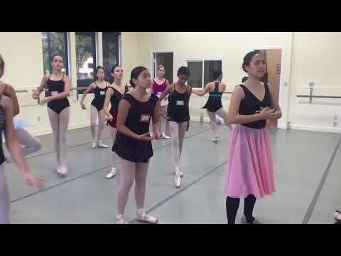 Miko Fogarty Ballet Master Class.  "Black Swan" for ages 13-20.
