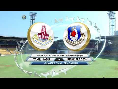 vijay hazare trophy Quater Final match Tamil Nadu vs Uttar Pradesh