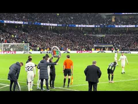 Tottenham Hotspur v Brighton - stadium erupts as Son returns
